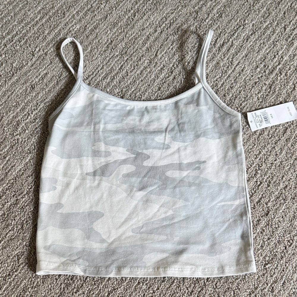 AEO Gray Camouflage Camisole